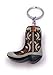 H-Customs Stiefel Boots Cowboy Schuh Echt Holz Edel Handmade Schlüsselanhänger Anhänger