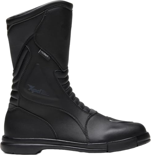 XPD X-Venture H2Out wasserdichte Motorrad Stiefel, schwarz, 43