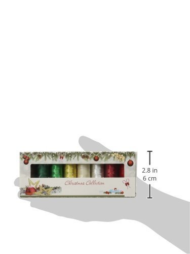 Hilo de bordar Mettler PolySheen y metálico, set 8 miniatura 2