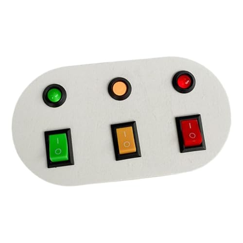 Tableau d'activités avec interrupteur lumineux pour jeu d'intérieur enfant