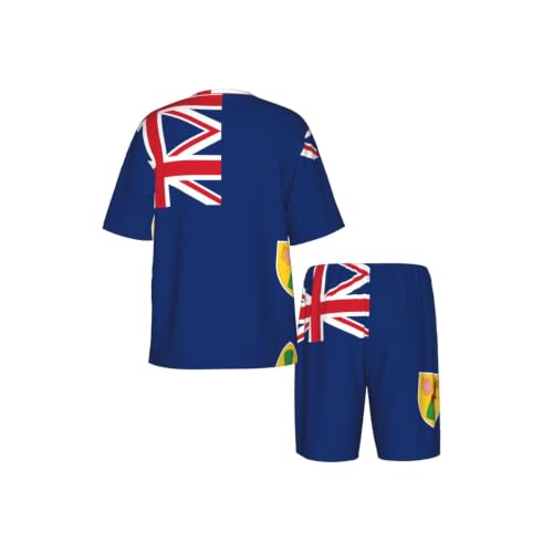 Pyjama îles Turques et Caïques ensemble deux pièces doux - 5