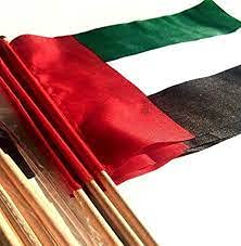 AE Flag United Arab Emirates Flag National Day wooden flag 20 * 30cm