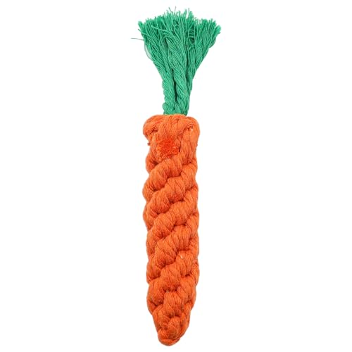 Tiardey 2 pcs Carrot Dog Game, Robust Chew Dog Toy for Puppies Teeth Cleaning, Interactive Dog Game, Small, Medium Dogs - Image 2