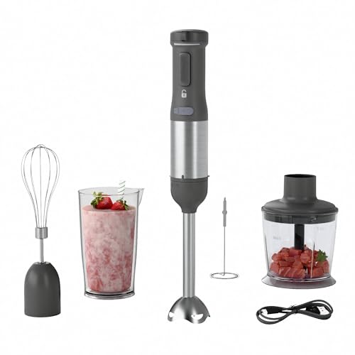 WHUTO Cordless Immersion Hand Blender