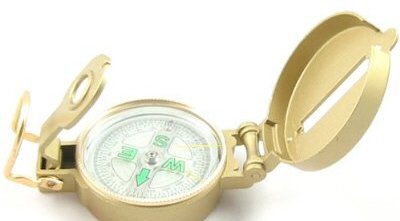 SEINC Military Type Metal Construction Engineer Compass Rare!