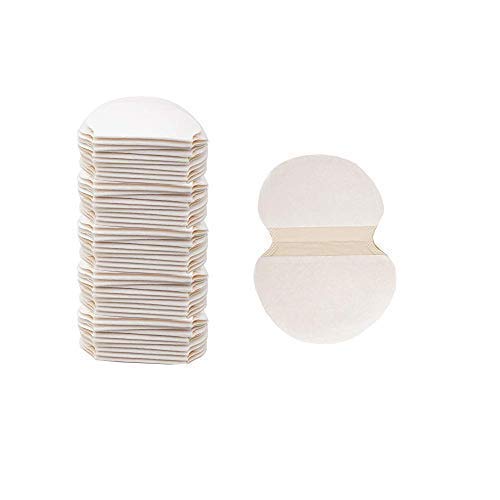 Lautechco 50pcs/Pack Non-woven Fabrics Invisible Armpit Absorb Sweat Antiperspirant Stick Underarm Sweat Antiperspirant Pads