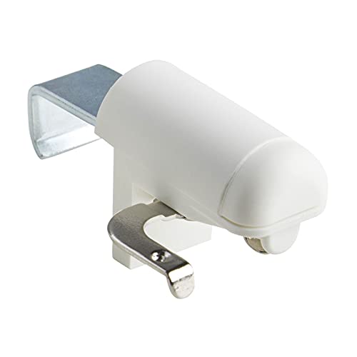 Ventanara® Klemmträger für Alu Jalousien ohne Bohren Weiß 1er Set Cover
