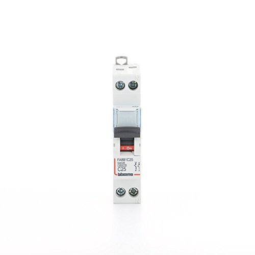 Bticino Fa881C25 Interruttore Automatico, 1P+N, 4.5 Ka, 25 A