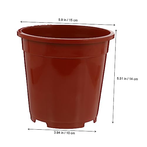 Pot de fleurs à racines contrôlées plastique durable - 8