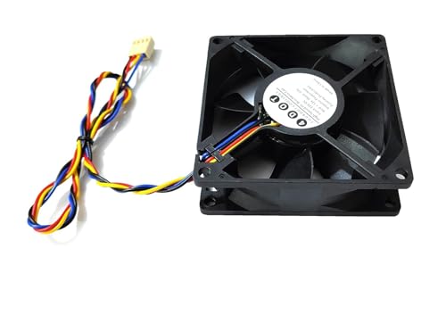 Image of Fourdot 80mm 3Inch Axial Cabinet Cooling Fan Model 8025 12V DC (With PWM Connector)