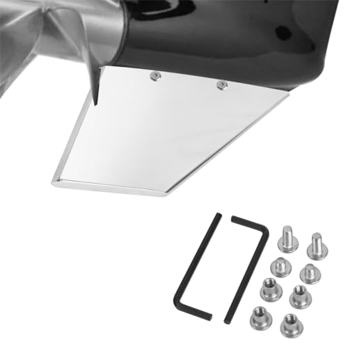 Safe-Skeg Protector, Haoguo 316 Stainless Steel with Drain Holes, Compatible with Mercruiser Inboard/Outboard - Alpha 1 Second Generation Drives, 1991 to Present, Preventing Damage to the Stern Fin
