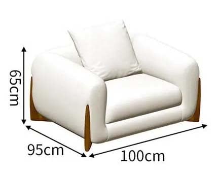 Image of Luxury Sofa Set Luxury Chesterfield Sofa in for Home Living Room & Office (1 Seater)