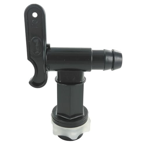 Merriway BH05557 Water Butt Tap Push-Fit Hose Connector Black