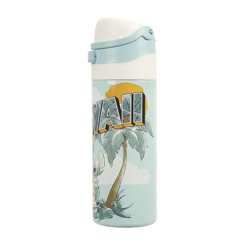 Image of Lilo & Stitch Hawaii Stitch Blue 24 Oz Stainless Steel Tumbler