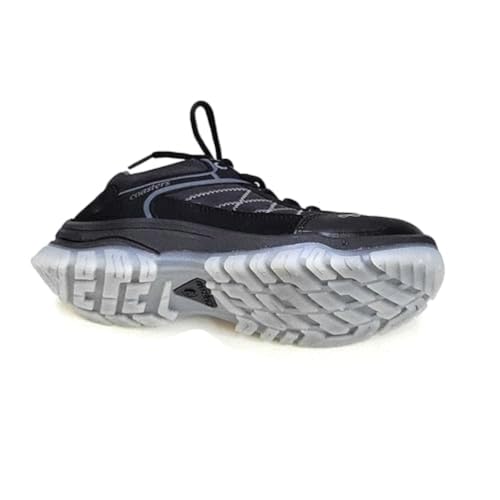 Image of ADD GEAR CTR - TREK1 Trekking Shoes for Women and Kids - Anti-Skid Hiking Shoes Anti Slip Mountain Boots in Action (Black)
