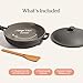 Our Place Large Always Pan 2.0-12.5” (4 Qt) Nonstick, Toxin-Free Ceramic Cookware | Patented 10-in-1 Aluminum Frying & Sauté Pan | Safe for Oven, Induction & All Cooktops up to 450°F | Char