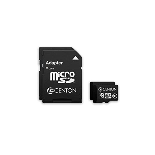 Centon Electronics Micro SD Card, Class 10 Flash Memory Card, Ultimate Memory Card for Phones, Tablets, Cameras, and More, 32GB, 2 Memory Card, 2 Bulk Pack
