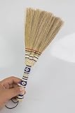 SN SKENNOVA – Small Whisk Broom Handheld Brush Whisks Away Dust, Dirt & Debris Brush Head 9.5-11' L with Nylon Hanger for Easy Storage Perfect for Inddor Outdoor and Car