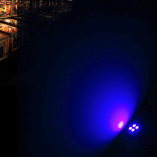 PA 10PCS #1893 #44 #47 #756 #1847 BA9S 4SMD LED Wedge Pinball Machine Light Bulb Purple-6.3V