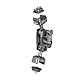 SMALLRIG Quick Release Magic Arm mit 360°-Kugelkopf, Gelenkarm mit 1/4”-20 Schrauben & Detachable Locating Pins, Max. Nutzlast 5,5kg / 12,1lbs, für Monitor, Kamerakäfig, HawkLock H21-4488