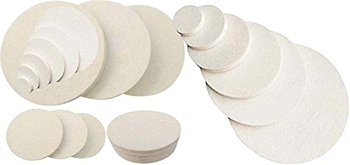 Image of DIY Crafts 1 Pc, 3 inch inch Felt Pad Only, Felt Pad Only For Your Kit Polish Glass Windshield Polishing Scratch Removal Auto Window Glass Polished Remover Repair(1 Pc, 3 inch inch Felt Pad Only)