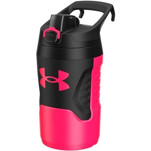 Image of Under Armour 32 oz Insulated Water Bottles - Sports Water Jug with Handle, Fence Hook, Leak Resistant for Baseball, Football & More, 32 oz Water Bottles, Sports Water Bottle Insulated