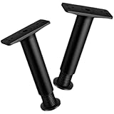 Pieds de support réglables – le pied de support central du lit protège votre lit des dommages ; pratique et professionnel, il vous utile pour le remplacement des pieds de votre cadre de lit