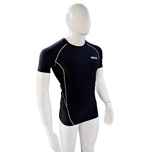 MRX BOXING & FITNESS Men’s Compression Shirts Athletic Gym Training Workout Rash Guard Full Sleeve Base Layer Top4