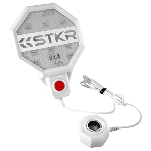 STKR Concepts 00-382 Adjustable Garage Parking Sensor Aid, White