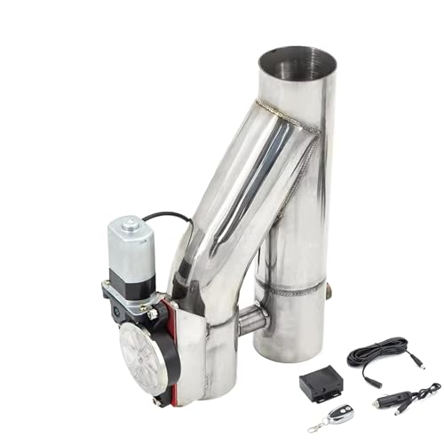 Sistemi de válvula de cierre de escape, tubos de escape de acero inoxidable de 2.0 a 3 pulgadas con control remoto, tubo de válvula doble, kit de silenciador de escape en Y(2.25inch)