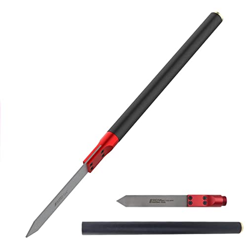 Gubias Para Torno De Madera, Herramientas De Torneado De Madera Para Torno Con Mango Aluminio Cincel De Torneado Para Tallado De Madera, Tallado De Muebles, Aficionados Al Bricolaje