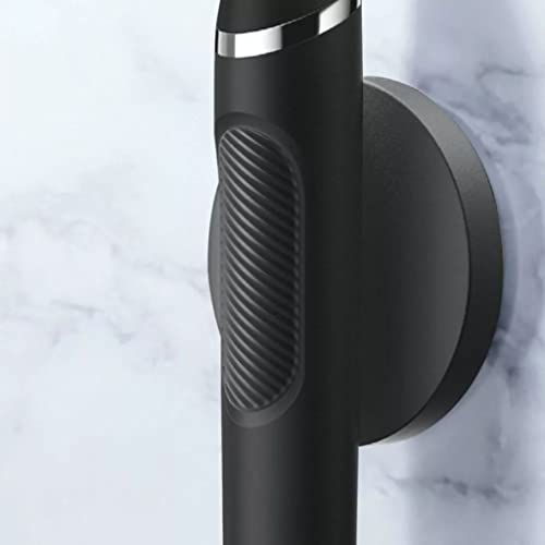 Image of Oral-B Clic Manual Toothbrush, Onyx Black, with Magnetic Toothbrush Holder - 1 Count 049-09-6257 1.0 Count