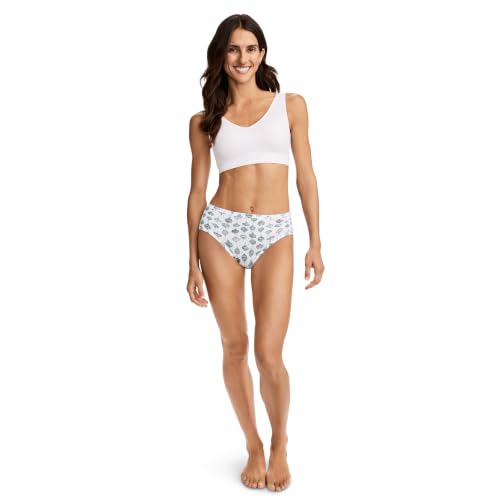 Image of Jockey Women's Underwear Plus Size 100% Cotton Elance French Cut - 3 Pack