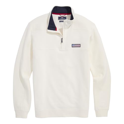 vineyard vines Men's American Flag Logo Box Shep Shirt