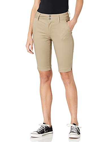 Dickies Girl Junior's 11 Inch 4 Pocket Double Button Bermuda Short