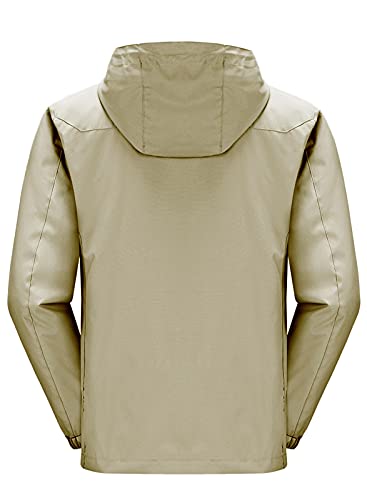 AIEOE Giacca Impermeabile Softshell Uomo Inverno