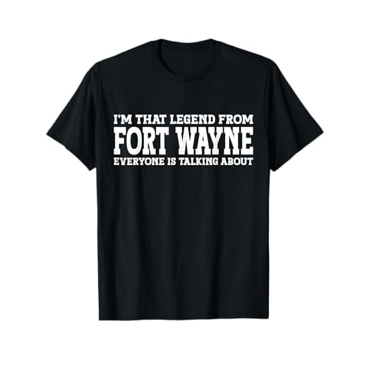 Fort Wayne Hometown IN Indiana Home Roots City Fort Wayne T-Shirt