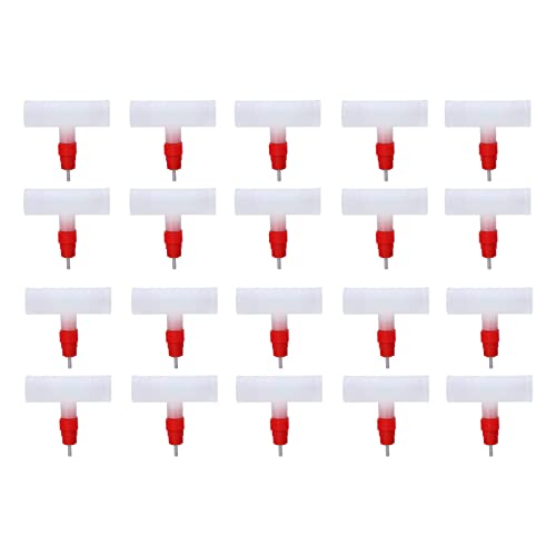 20 Conjuntos de Bebedouro Automático de Aves, Bebedouro de Frango, Alimentador de água de Frango, de