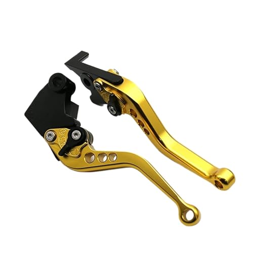 Leviers d'embrayage et de frein dorés pour Yamaha MT-03 2005-2014 et XT660Z
