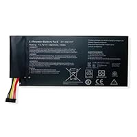 szyuya Laptop Battery C11-ME370T Compatible with Asus MeMo Pad ME172V ME301T ME301T-A1 Smart PAD 10.1 for Google Nexus 7 (2012) Series