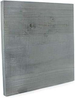 Cornucopia Blank Wood Plaque (1-Pack), Gray Washed Fir Wooden Sign for DIY Crafts
