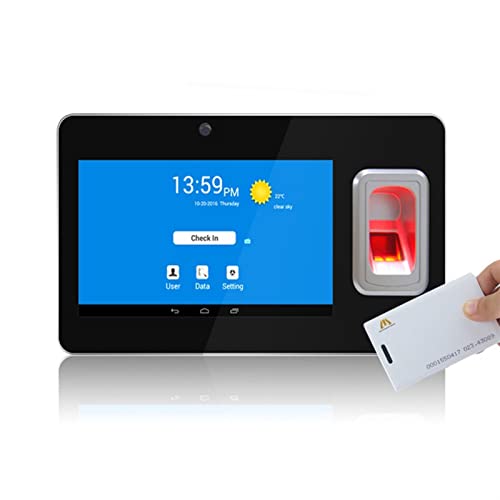 Control Horario Empleados, Ut268 Huella dactilar y 12 5khz rfid Asistencia de tarjetas con GPS Y SMS Terminal de grabadora de huellas dactilares biométricos(CN Plug)