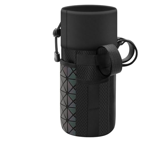 Porte-bouteille Vélo à Fixation Rapide – Réglable 360°, Sans Vis – Compatible VTT, Route, Poussette, Fauteuil Roulant (Noir) - 4