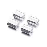 Uso amplio: el clip de aluminio para mangas es adecuado para correas de perro, tendederos o cualquier otra cosa que requiera un cable fuerte