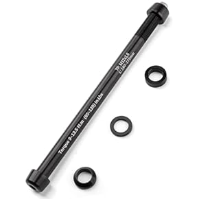 2パック(2本) ハブステップ(ディレイラガード/ガードナット) ブラック Amazon | AllBright ハブステップ 自転車用 二人乗り 足置き