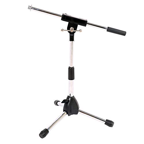 Stage Rocker Powered by Hamilton SR610121C Lo-Profile Mic Boom Stand, Chrome