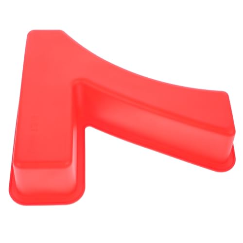 DECOMELODY Molde de Silicona Número Pastel Antiadherente Reutilizable Horno y Microondas Molde para Bizcochos y Postres Caseros Accesorio Práctico para Repostería Diaria y Celebraciones