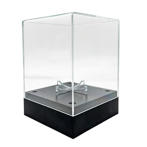 KAHDGSS Vitrina Deportiva Multiusos con Luz LED Caja De Acrílico Moderna Que Protege para Exhibiciones Béisbol Vitrina Bola Acrílico Iluminada