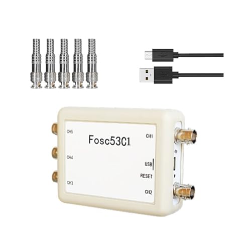 Osciloscopio USB de 5 canales para monitoreo de señales y diagnóstico de motores 2