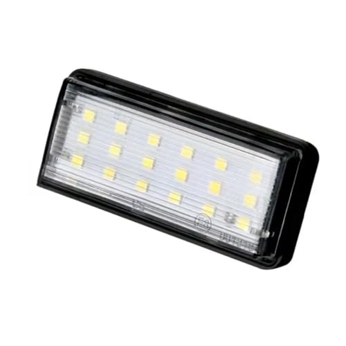 Luces de matrícula para Toyota Reiz y Mark X kit de iluminación trasera LED para coche 2